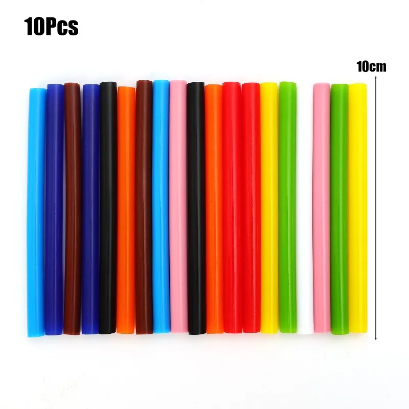 Colorful Hot Melt Glue Sticks Body Dent Removal Repair Strips Strong Viscosity Adhesive Rod Electric Glue Gun Heat Pistol Stick