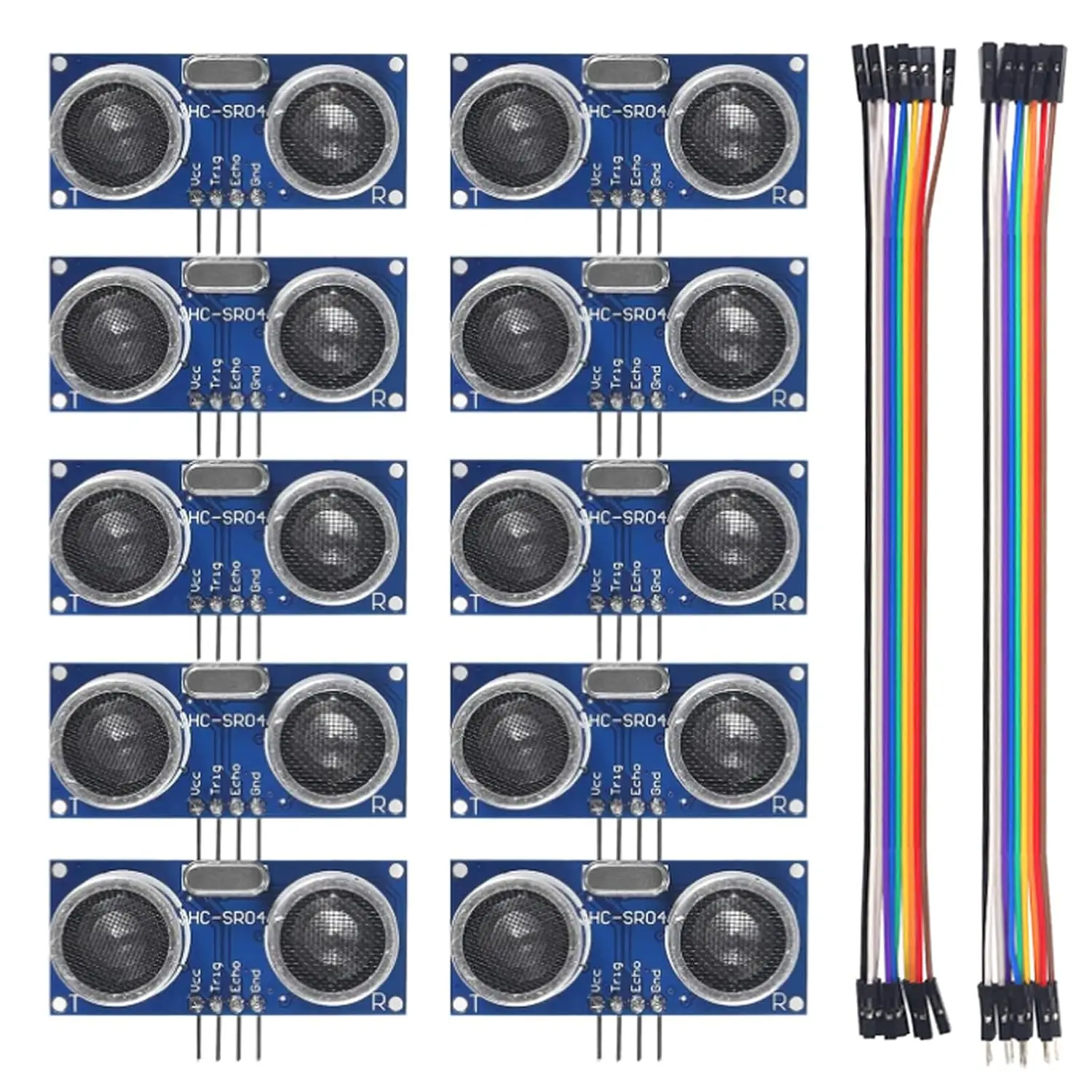 10pcs HC-SR04 Ultrasonic Sensor Distance Module for Arduino MEGA2560 Nano Robot XBee ZigBee by ElecRight