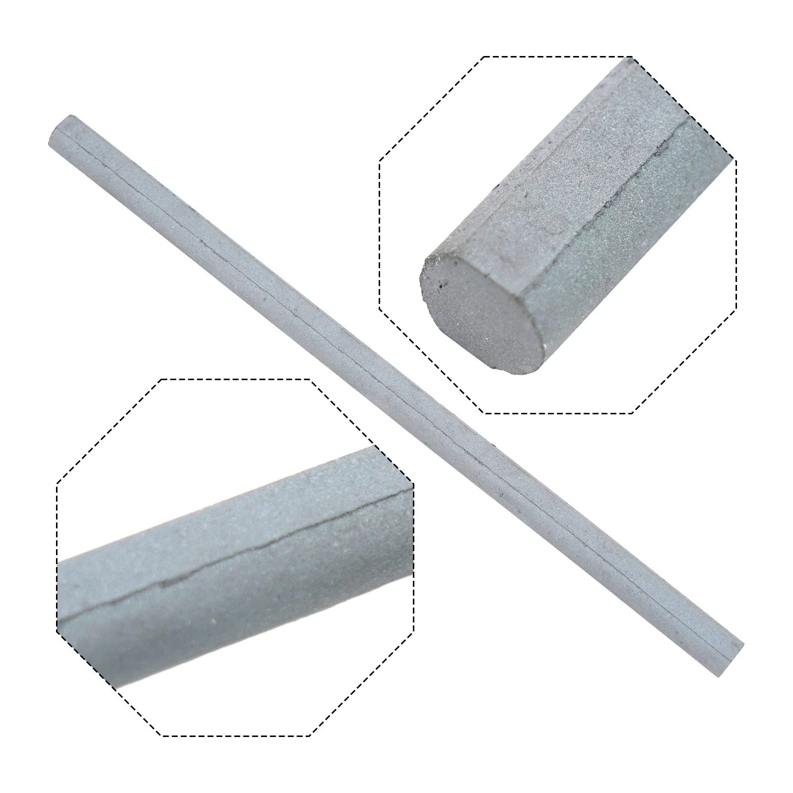 For Core Connector Ferrite Rod For Building Antenna For Core Connector Manganese Zinc 10×200mm Ferrite Bar Ferrite Rod