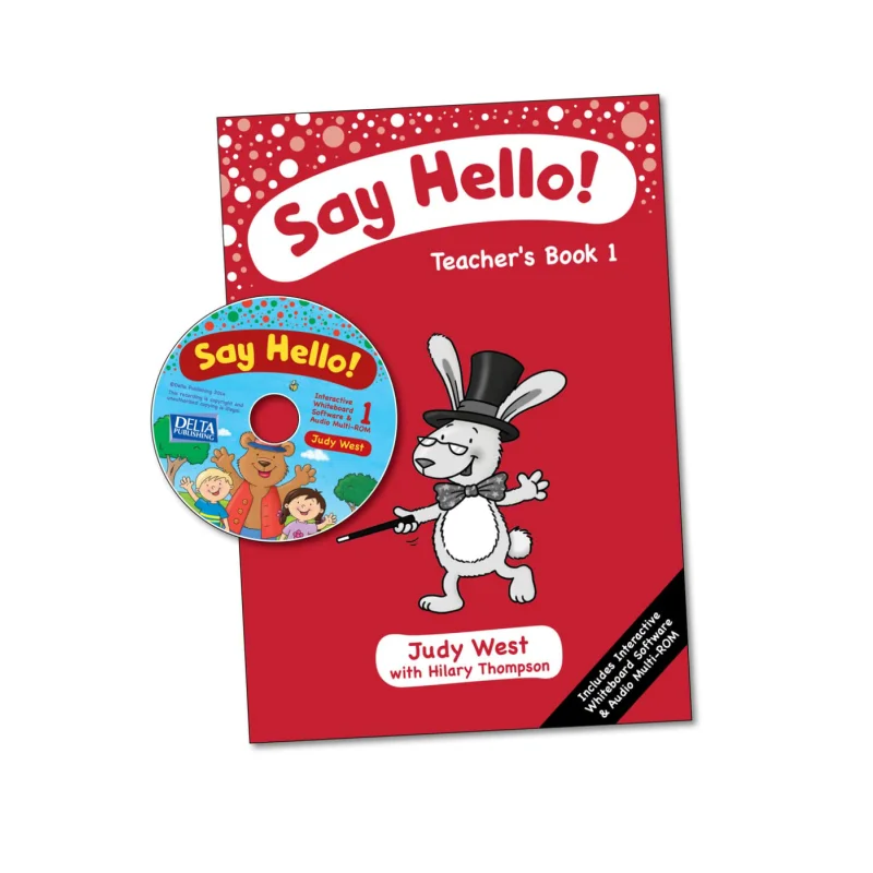 Say Hello 1 Teachers Book With CDROM Delta Kindergarten Delta Delta Publishing 9783125013735 Book