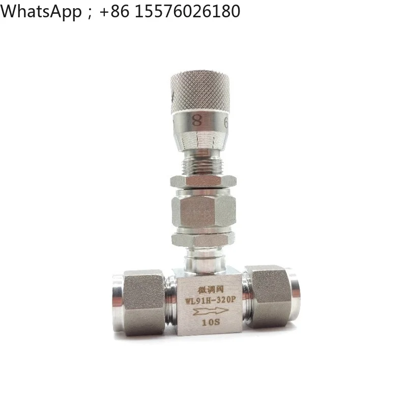 scale-needle-valve-304-stainless-steel-double-card-sleeve-connection-6-8-10mm-gas-liquid-precision-flow-control-valve