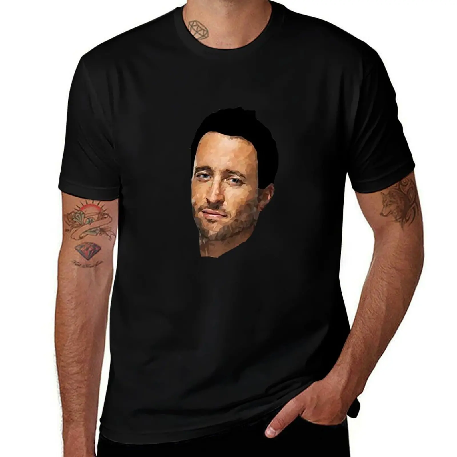 

J. Steve Five-O: Hawaii McGarrett T-Shirt Streetwear Print Tee Shirt