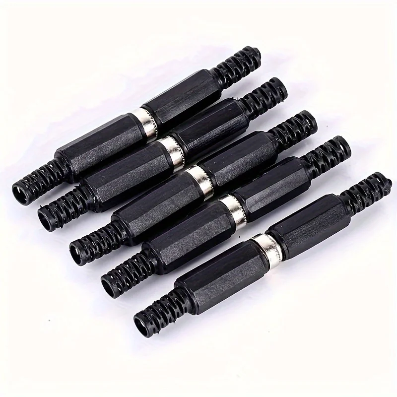 5 Paar/10 Pairs DC Stekker 5.5x2.1mm Socket Lassen Connector 5.5*2.1 Mannelijke/Vrouwelijke elektrische Sockett