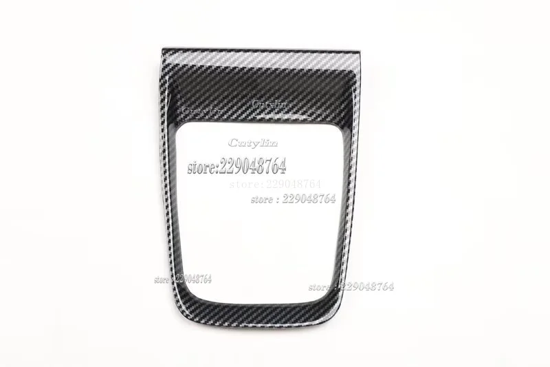 LHD RHD For subaru WRX WRX STi 2014-2019 ABS Carbon Automatic Gear Shift Box Gearbox Handbrake Cover Trim Car Styling - view 5