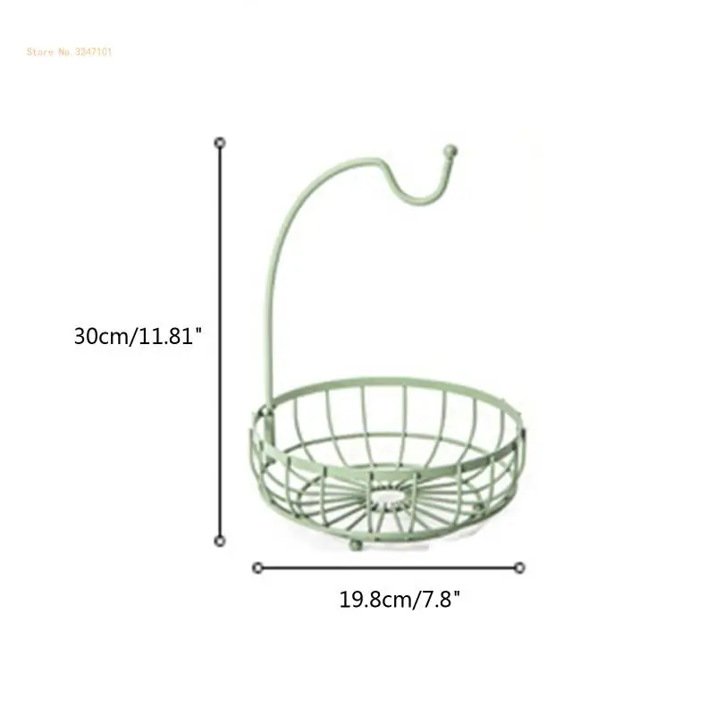 Cesta frutas, colgador plátanos, cesta cocina, contenedor, recipiente para almacenamiento verduras, estante, envío