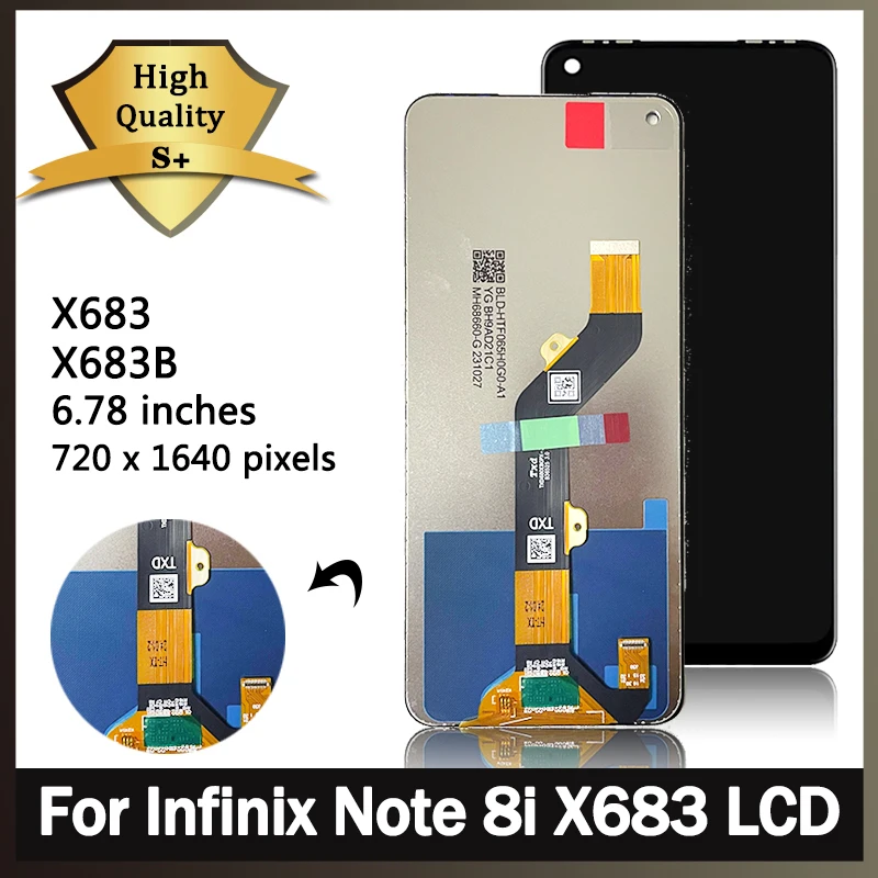 شاشة LCD X683 لجهاز Infinix Note 8i: تقييم شامل ودليل إصلاح عملي