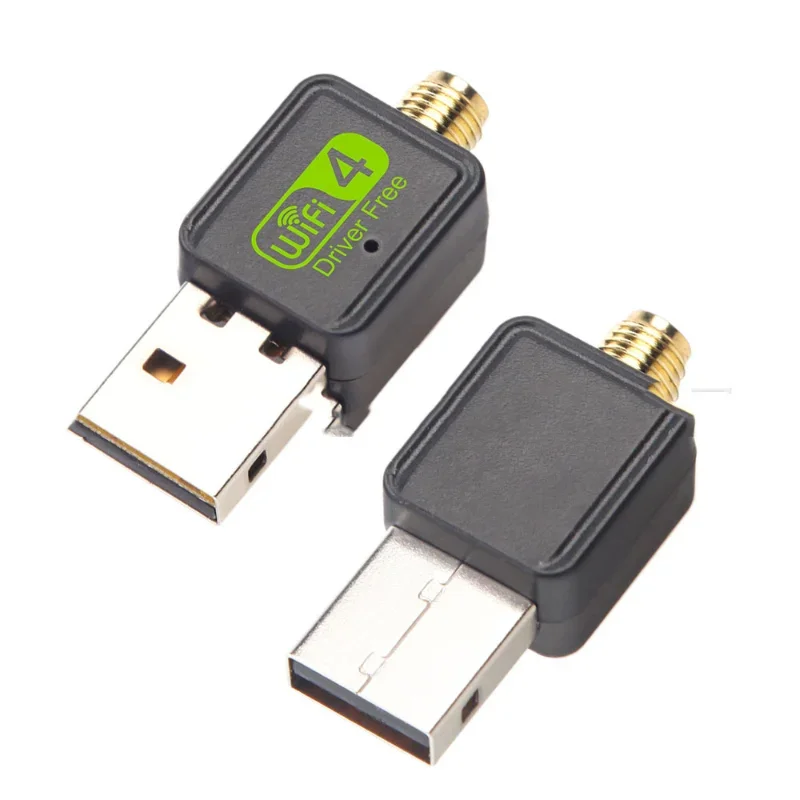 

New Version Driver-Free 2.4G 150M Wireless Network Card - External Detachable SMA Antenna