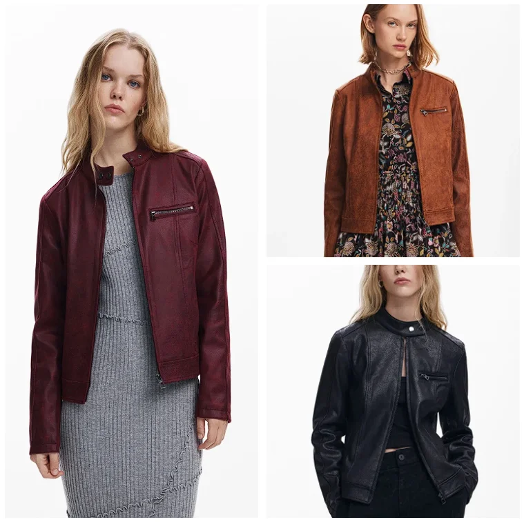 

Foreign trade Spain original single D women's silhouette jacquard suit jacket loose and fashionable