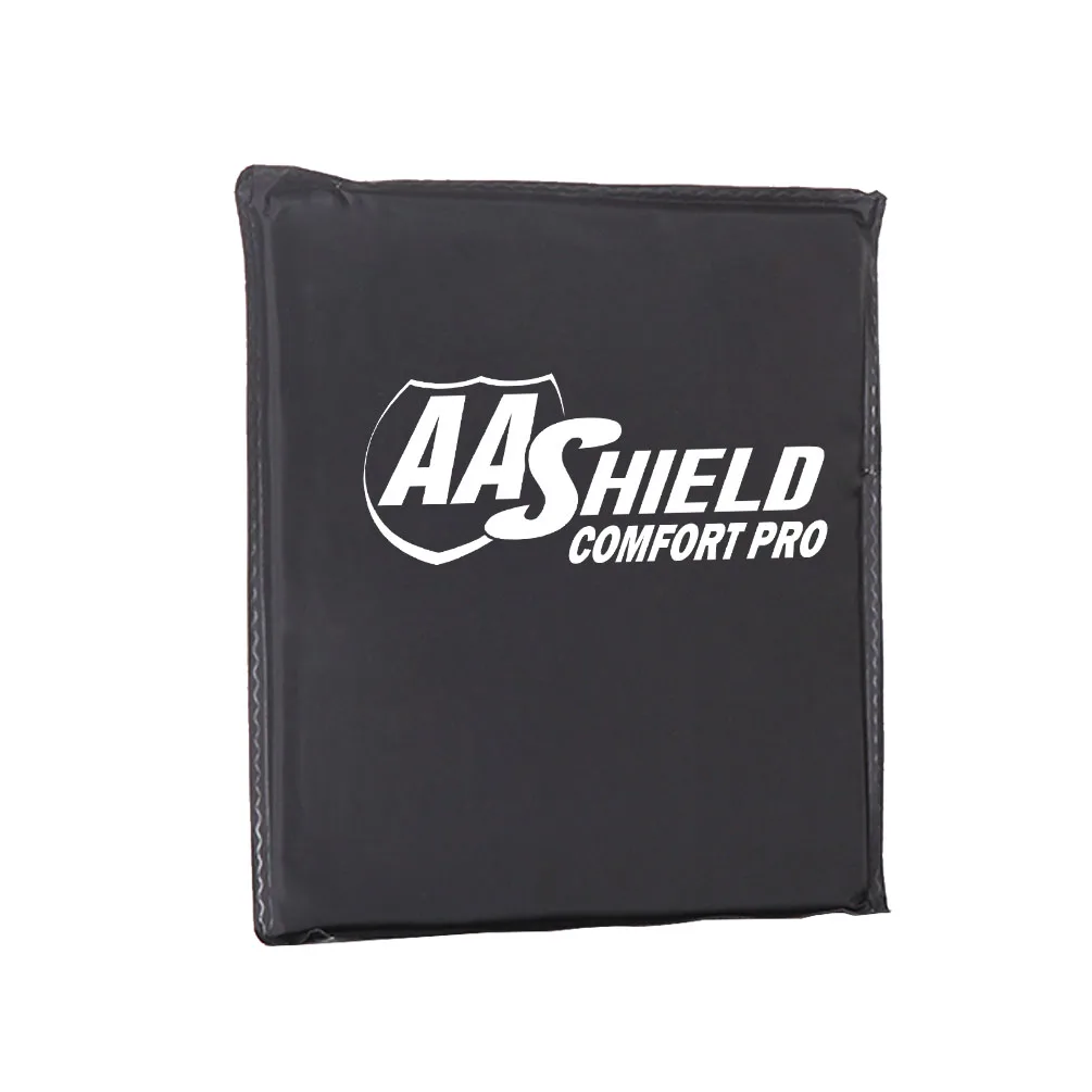 AA Shield Comfort-Pro Bulletproof Soft Body Armor Plate Self Defense Ballistic Insert Level NIJ HG2/IIIA 11x14 Square Cut