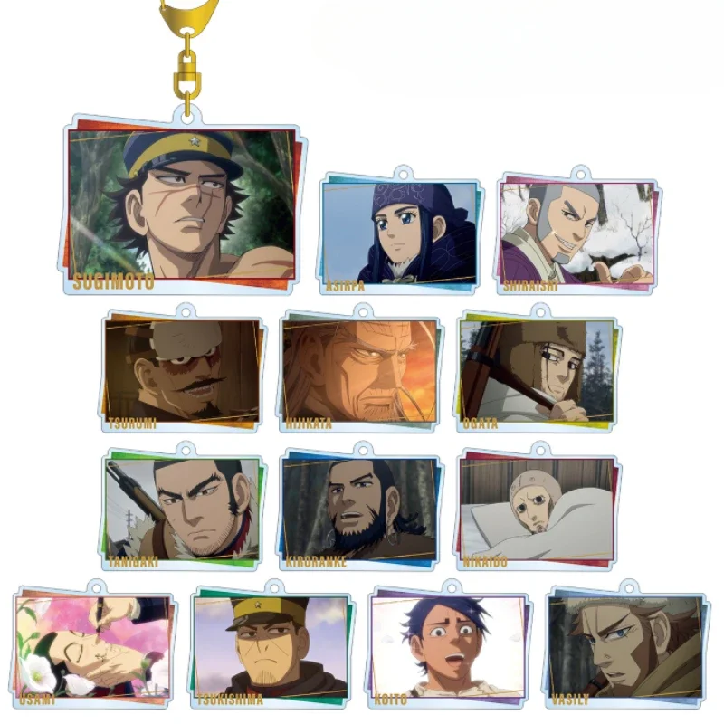 Брелок для ключей с героями аниме, Огата, гиакуносукэ, кукла Цуруми, токуширо, кошубе, асуко, ширайши, йошишаке, акриловый брелок, подвеска для подарка