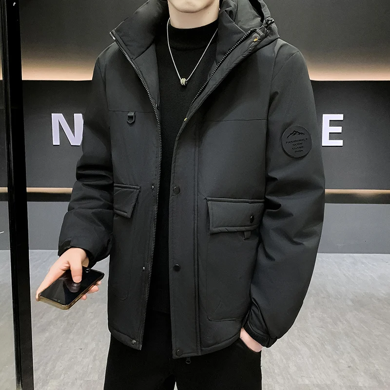 Windbreaker Wear-resistant Fishing Men's Jacket Padded Inner Windbreak Winter Clothing for Men's Winter Coats Skiing Outerwear