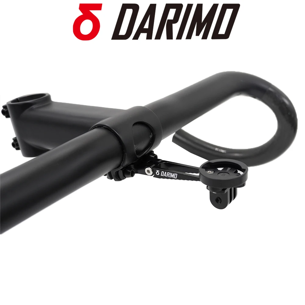DARIMO -IX24 support d'ordinateur réglable pour vélo en aluminium pour tige IX2/IX4 8 en 1 ordinateurs vis Ti à Angle réglable 15.4g