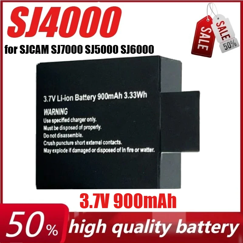 

SJ4000 3,7 В, 900 мАч, 3,3 Втч, аккумулятор для камеры + зарядное устройство для SJCAM SJ7000 SJ5000 SJ6000 SJ8000 SJ4000 M10, спортивная экшн-камера DV