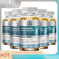 Collagen Bone Complete Capsule with Plant Calcium & Magnesium Support Bone Growth Collagen Production & Calcium Absorption