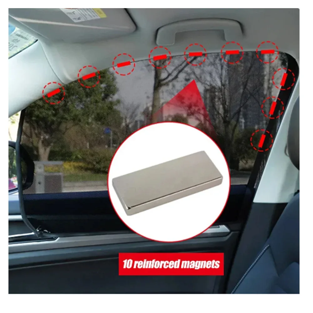 Suitable for BYD Auto Yuan Up ATTO 2 2024 Magnetic Window Sunshade Front Windscreen Rear Side Curtain Sunshade