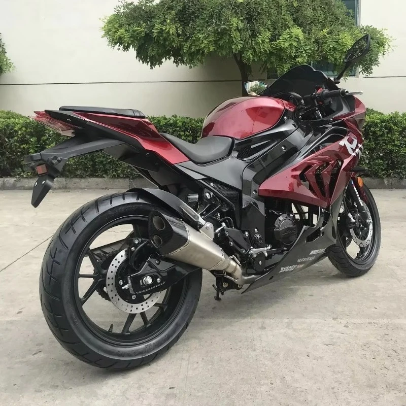 CMOTO Ybr125 Red Motorcycle Racing CDI Suit Leather 100-200CC 150kg Max Load