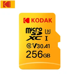 KODAK Micro SD 128 Go 256 Go Carte mémoire Flash 32 Go 64 Go U1 Carte TF 4K Classe 10 tarjeta Carte Micro SD U3 UHS-I 16 Go microsd