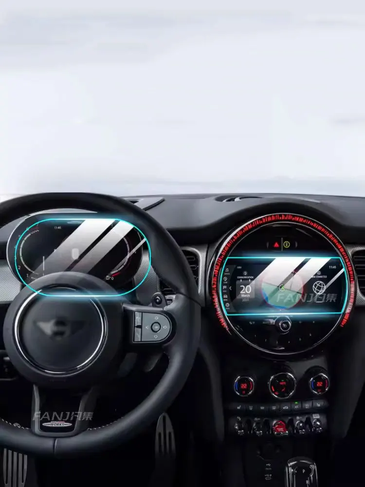 Film de protection d'écran en verre pour Mini Cooper Countryman, navigation GPS de voiture, accessoires intérieurs, Guatemala, 2022 pouces, 2023 pouces, 8.8 pouces
