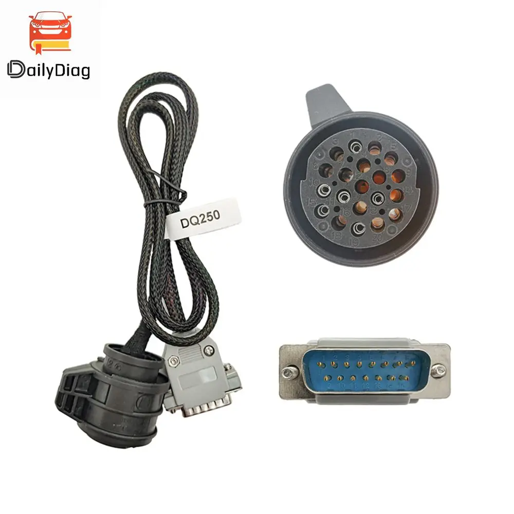 

1Pcs DQ250 Interface Transmission Cable for DB15 to DQ250 Transmission Cable OBD2 Accessories