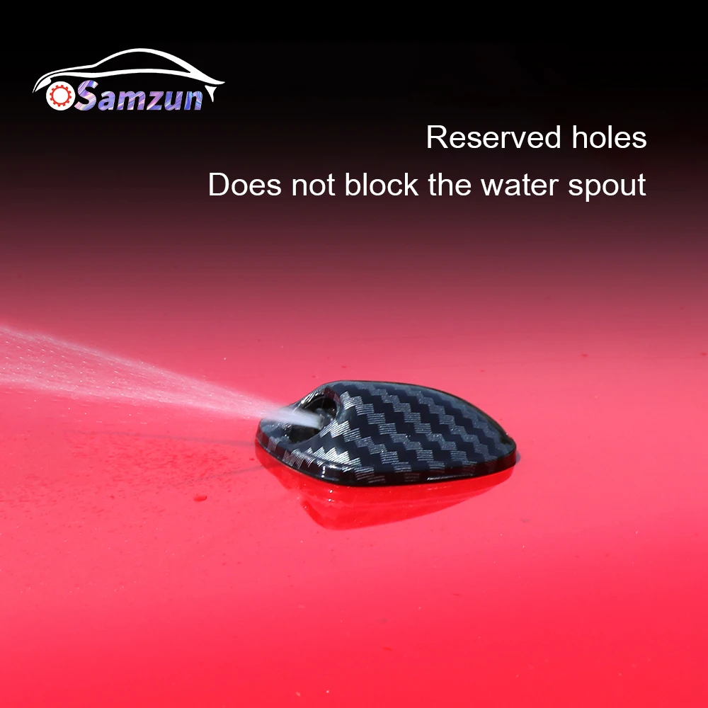 Car Accessories Wiper Water Spray Cover Hook Glass Nozzle Case For MINI Cooper One S JCW F54 F55 F56 F57 F60 Countryman Clubman