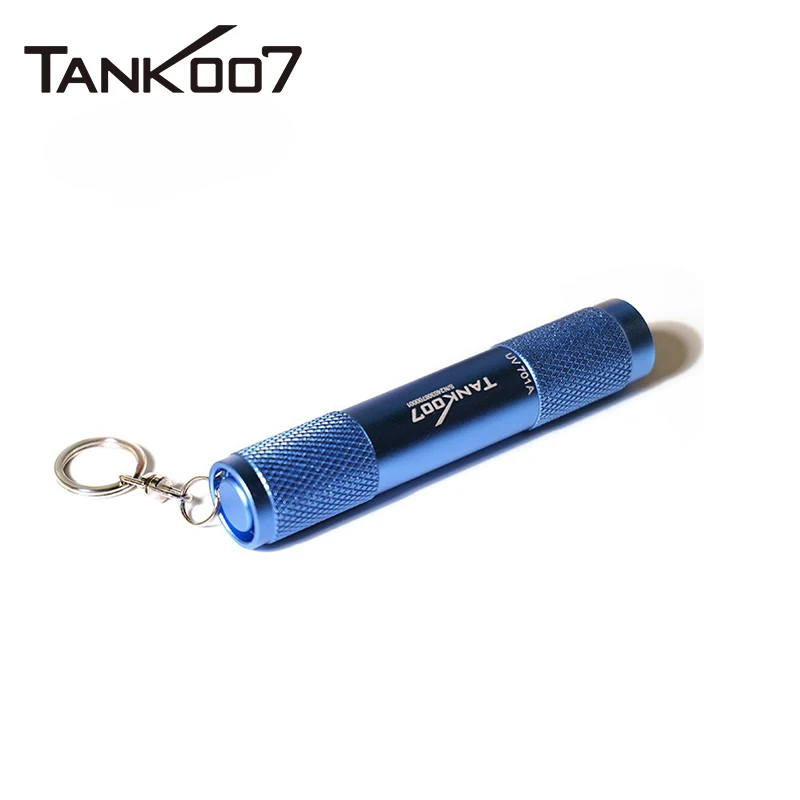 TANK007 mini torcia UV 365nm torcia a luce nera UV701A lampada ultravioletta con rilevamento della fluorescenza