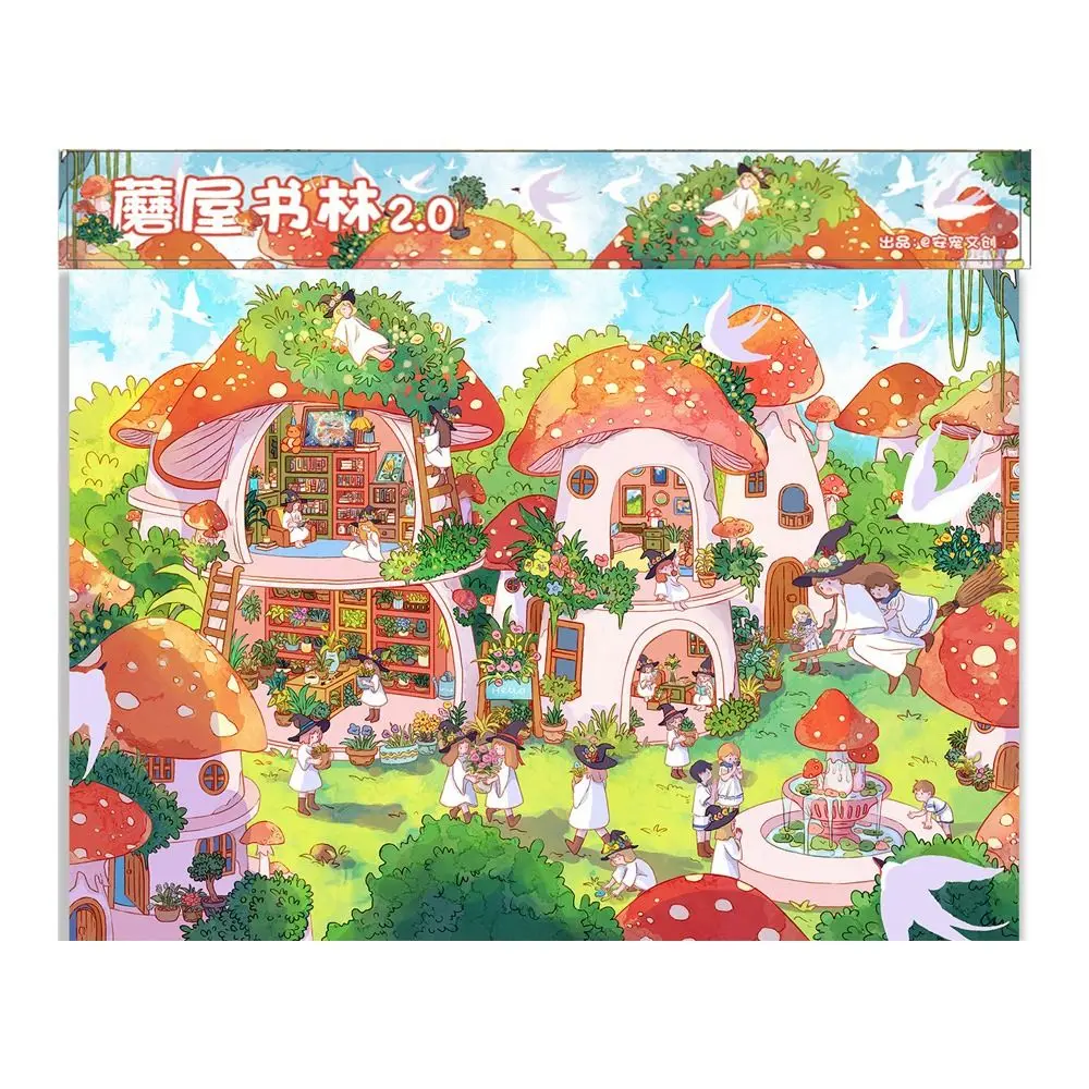 

Наклейки-пейзажи серии «Зеленые растения», миниатюрные сцены с растениями, 3D-супермаркет в стиле каваи