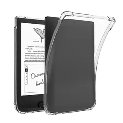 Transparent 6 inch e-Reader Case Shockproof Soft Protective Shell Ultra Thin Clear for PocketBook 616/617/618/628/632/633