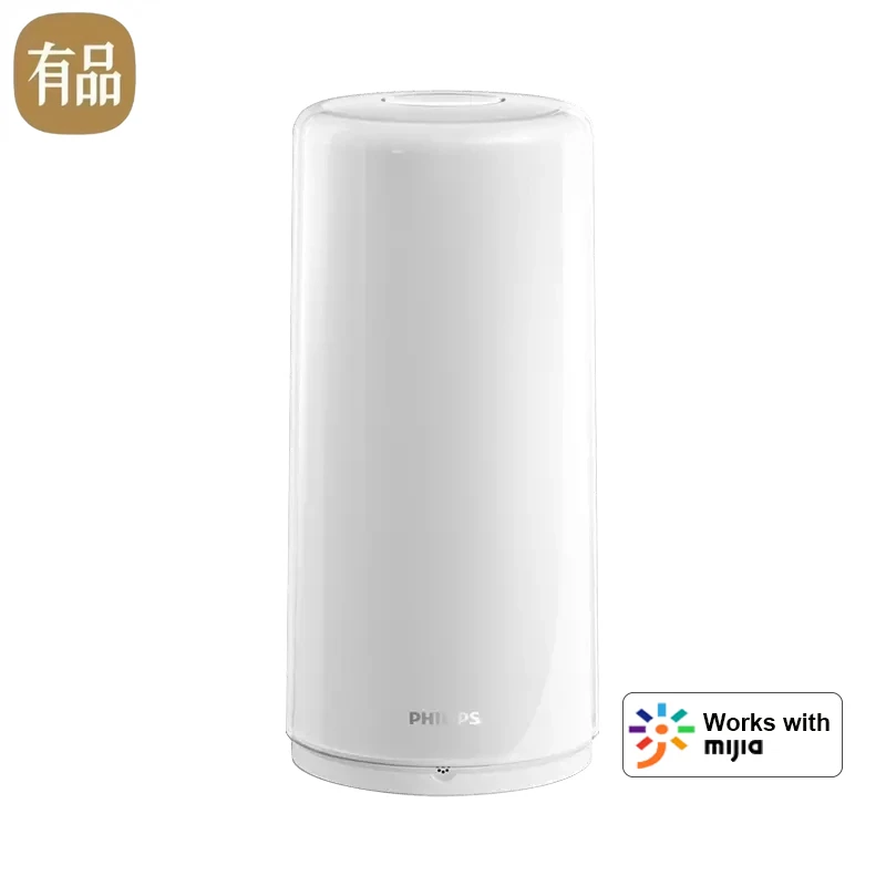 Zhirui Inteligente Lâmpada de Cabeceira Casa Atmosfera Iluminação Mesa Night Light Music Sync Funciona com Mijia Mi Casa APP