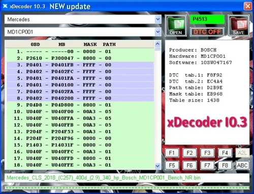 Imagen 2 del producto 2024 Ventas calientes XDecoder 10,3 con eliminador DTC Keygen gratuito DTC OFF Elimina licencia de software Removedor DTC completamente activado Último