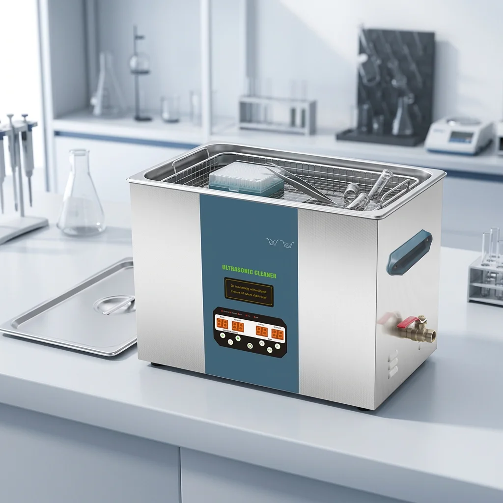 1. 30L Multi‑Frequency Ultrasonic Bath Kit 40/80/120KHz Adjustable Time Setting For Lab And Industrial Part Cleaning Preparation