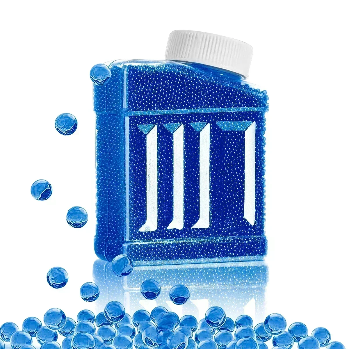 SOT7-8MM 50000個入り クリアウォータージェルビーズ 弾薬、ブラスター用 ゲルボール 電動玩具銃 416 P90対応