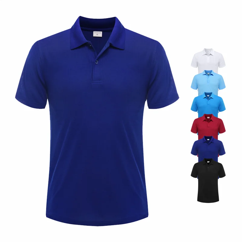 Summer Men Polo New Fashionable Men's Cool And Breathable Short Sleeved Polo Shirt Top Casual Company Group Clothing