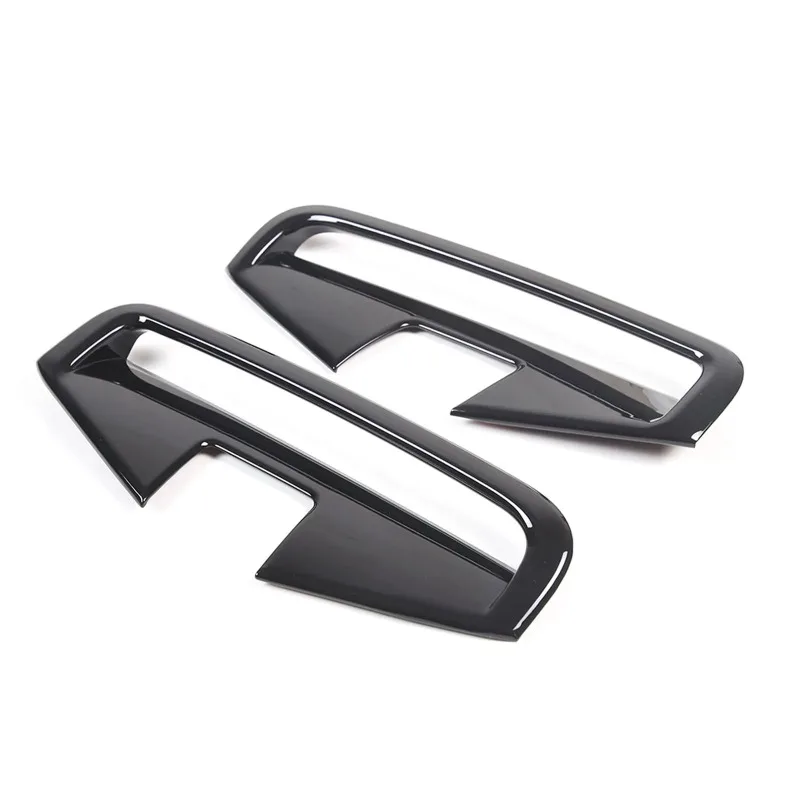 

For BMW 4 Series G22 G23 2021-2024 ABS Carbon Fiber Car Front Fog Light Frame Cover Trim Stickers Car Accessories