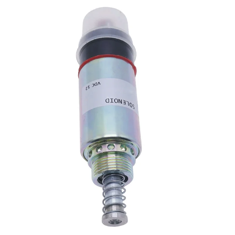 

12V Shutoff Solenoid 155-4651 8C-3664 – Compatible with Caterpillar CAT Loader 446B, 446D | Engine Fuel Shut-Off Stop Solenoid