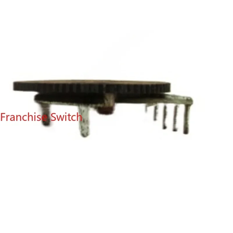 Immagine 6: 100 Pezzi Potenziometro a Ingranaggi 103 A10K Doppio a 5 Pin, Quadrante 14*1MM (Spessore Disco 0.8MM)