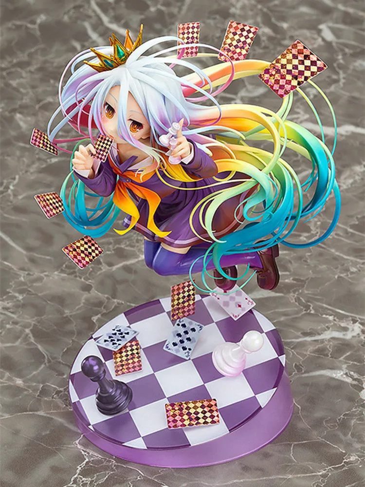 No Game No Life Schwi Jibril Anime Figure PVC Action Figure Anime Toy Model Toys Figure Collection Doll Gift