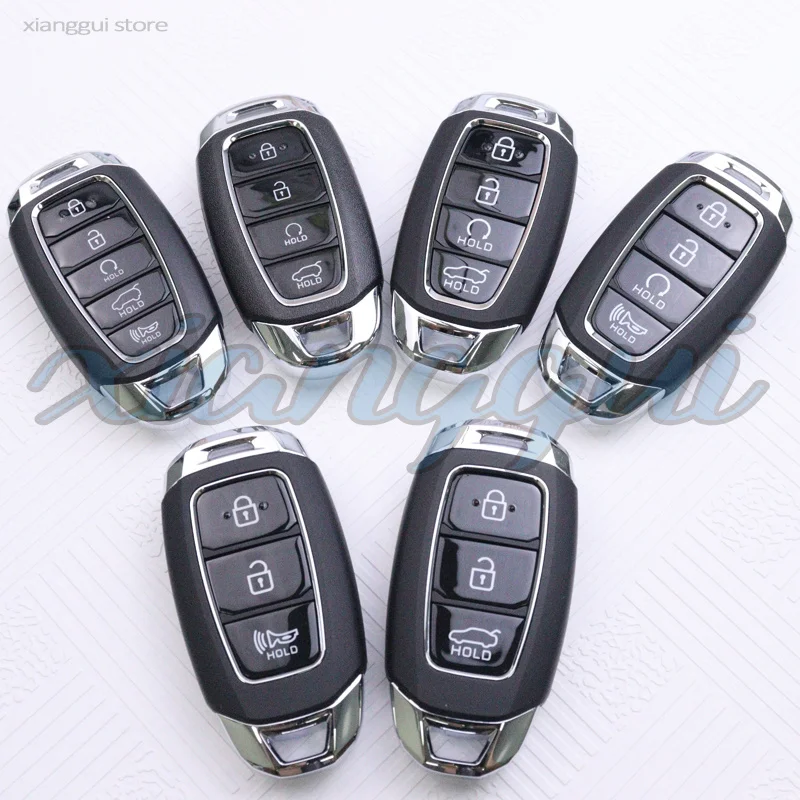 For Hyundai Solaris Sonata Palisade Kona Azera Creta Elantra Grandeur Ig Accent I20 I30 IX35 IX25 Car Key Fob Shell Case Housing