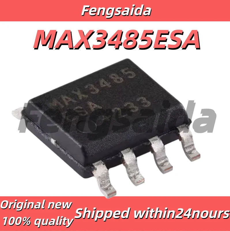 (1-10)PCS MAX3485ESA MAX3485 SOP-8 Half Duplex RS485/RS422 Transceiver Chip