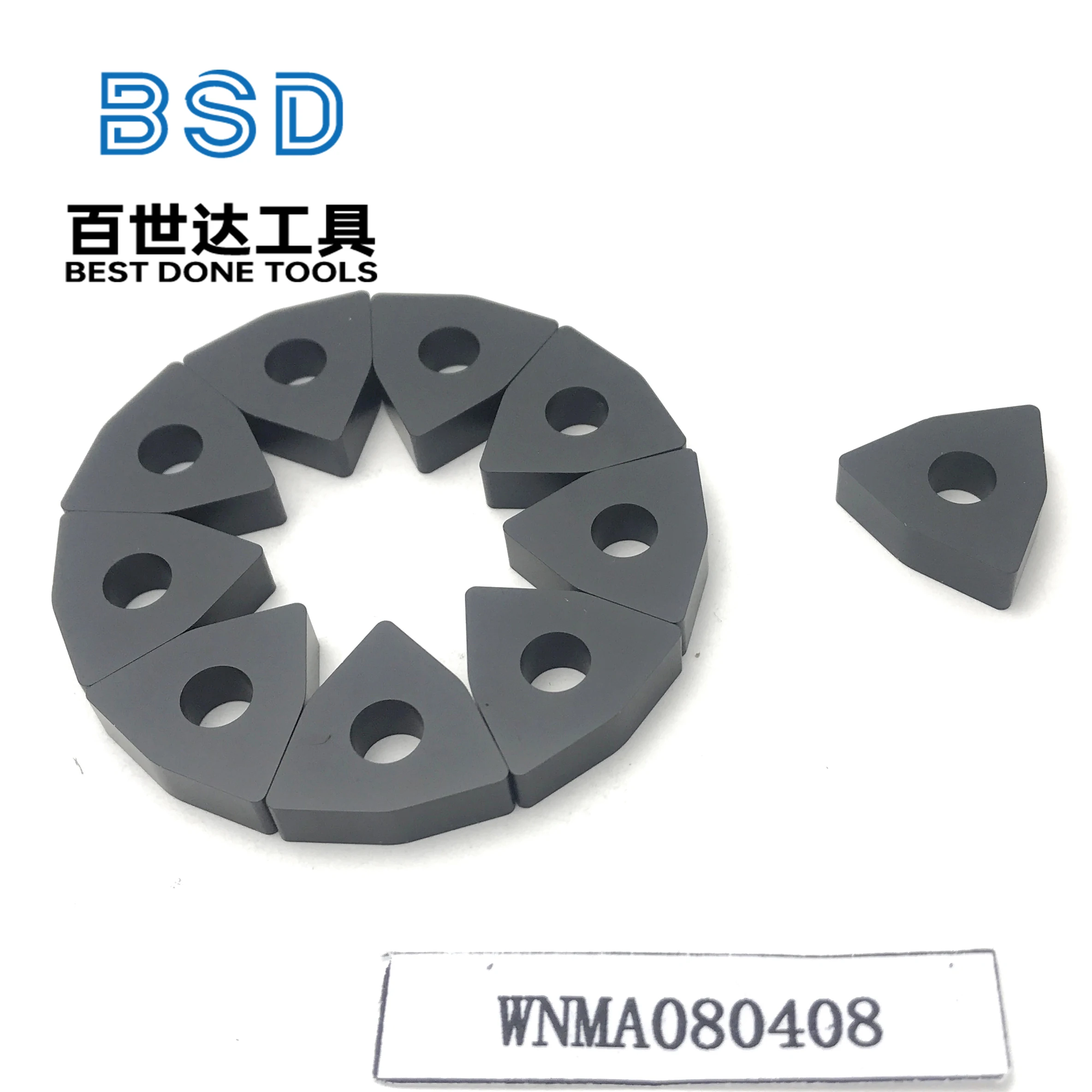 Carbide Insert WNMG0800408 WNMGTurning Tools Rough machining CNC Lathe Cutter 10pcs Blade Plate
