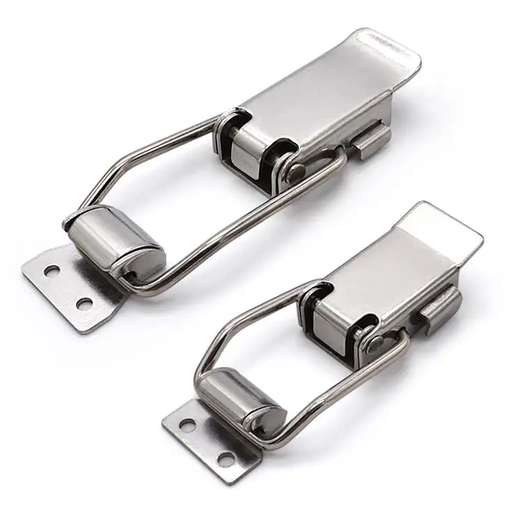 

XK704-1 Pressing type hasp lock electrical box electrical cabinet self-locking toggle latch 10pcs