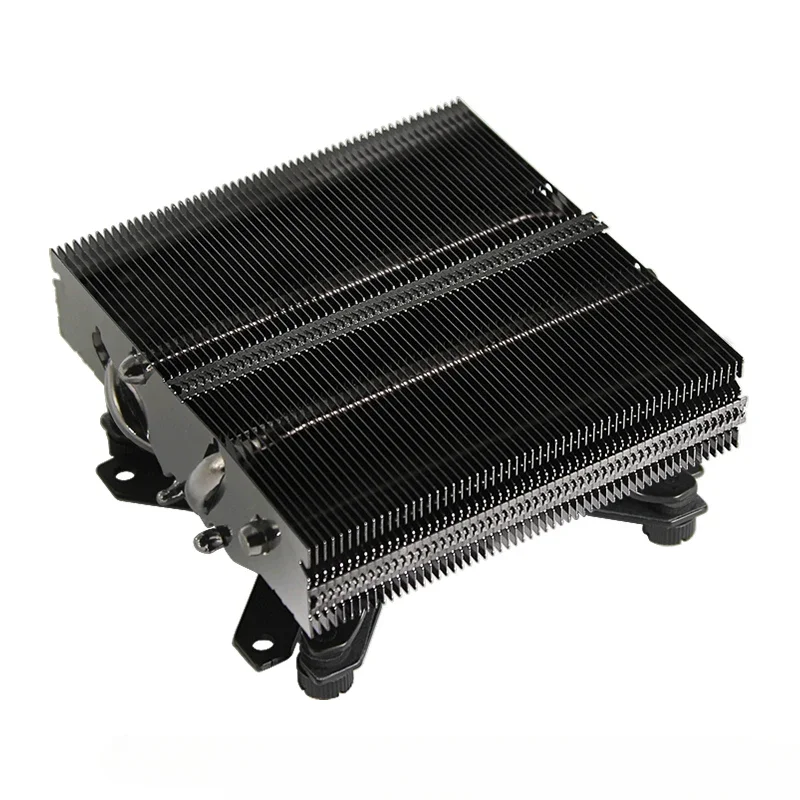 Limin AXP90 X53 X47 X36 FULL BLACK push down cpu fan radiator itx small A4 chassis.