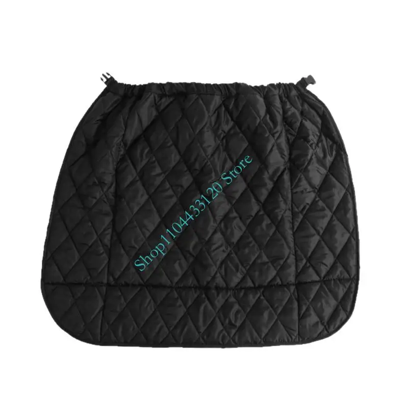 

0XXD Quick Installation Safety Windproof Waterproof Fleece Lined Apron Leg Cover for Scooters Outdoor Riding Cold