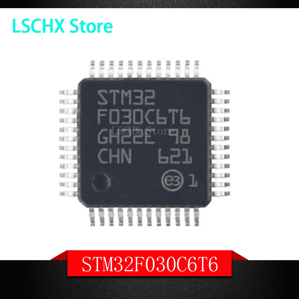 10pcs STM32F030C8T6 STM32F030K6T6 STM32F030CCT6 STM32F030R8T6 STM32F030RCT6 STM32F030C6T6 STM32F100C8T6B STM32F030F4P6