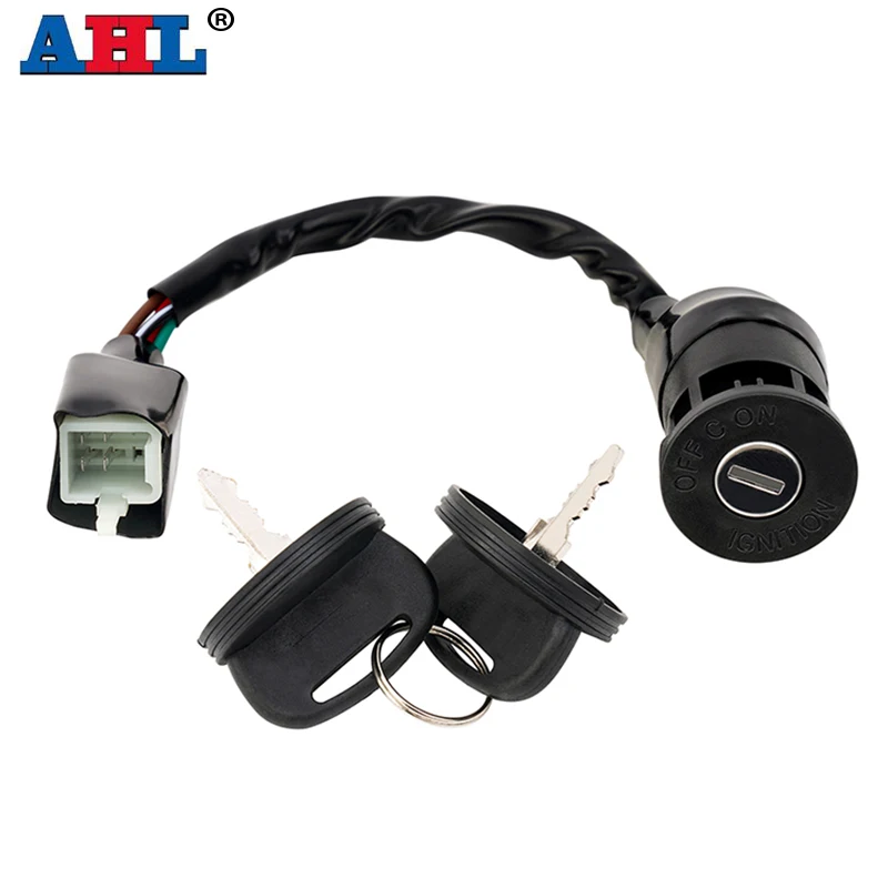 

Motorcycle Ignition Key Switch For Polaris ATV Scrambler Outlaw 50 Predator Sportsman 90 ‎53417-5054