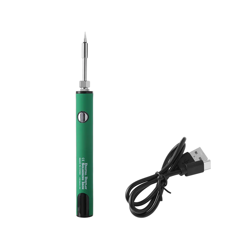Wireless Electric Soldering Iron USB Fast Charging Digital Display Wireless Electric Iron Solder Adjustable Voltage