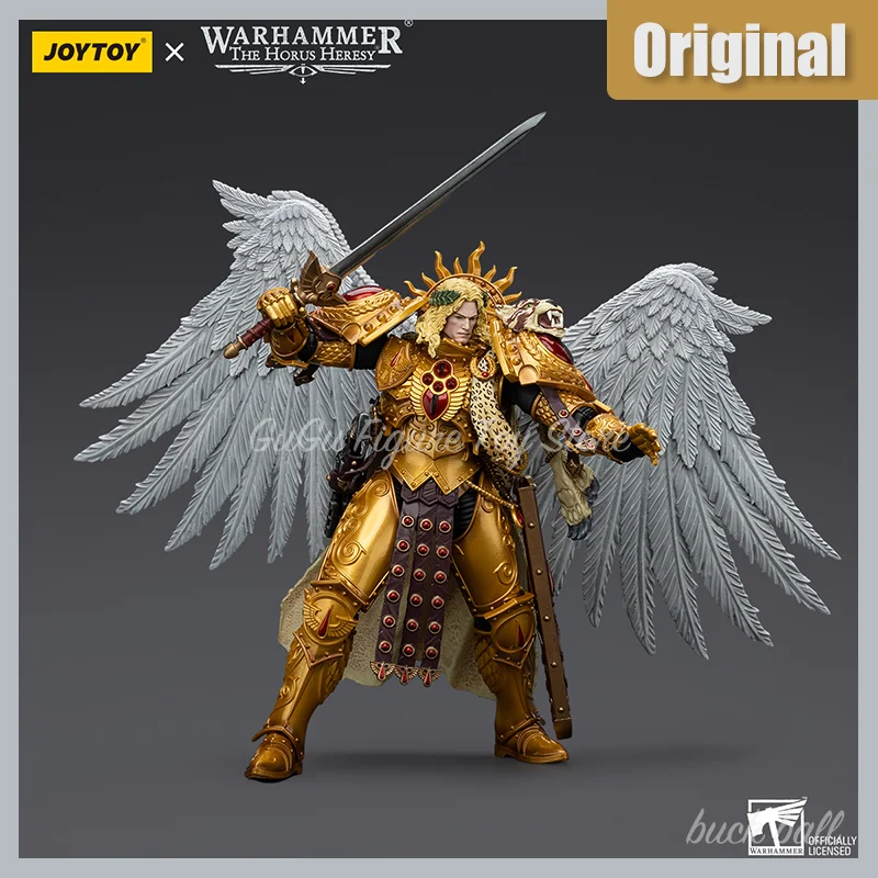 Original Joy Toy Warhammer 40k Figurine Blood Angels Figures Sanguinius Action Figure Primarch Of The 9th Legion Statue Toy Gift