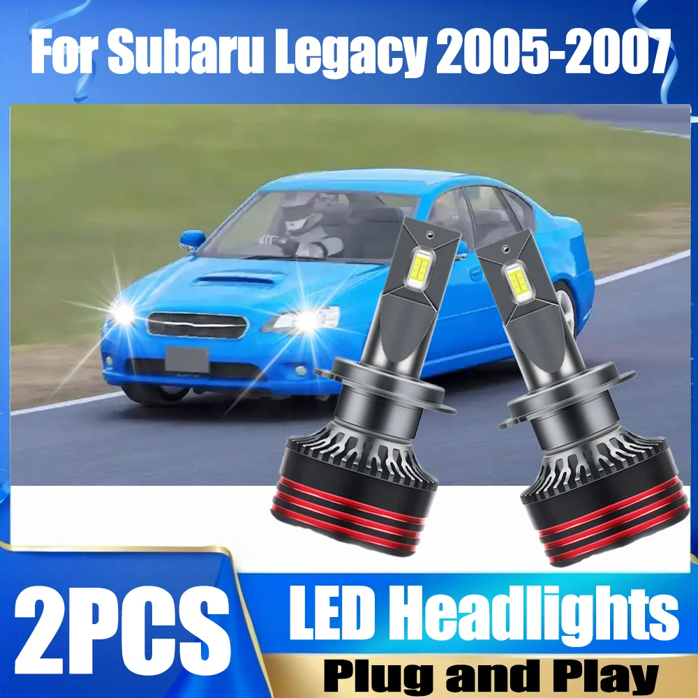 

2PCS 6000K Super White 150W H7 Auto Headlamps Bulbs 30000LM LED Car Headlights Plug and Play 12V 24V For Subaru Legacy 2005-2007
