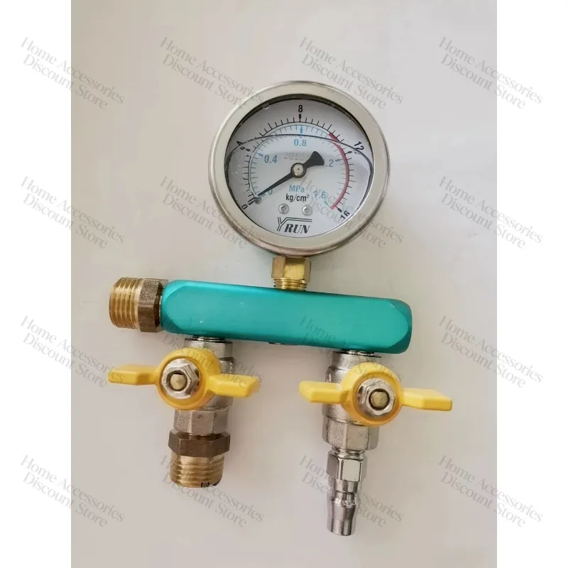Dual-purpose Pressing Table Four-way Pressing Table 16kg Water Pipe Pressure Test Floor Heating Drainage 4 Points