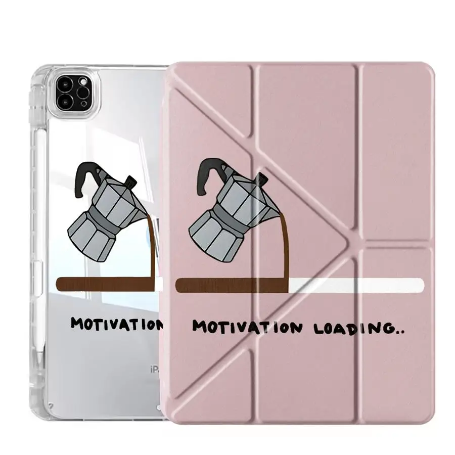 

Чехол для планшета iPad Air 4 5 M3 M2 1 2 M4 11 дюймов Pro 2025 Mini 6 7 Pro 11th 10th 9th 8th 7th 12.9 дюймов с Y-образным держателем-подставкой