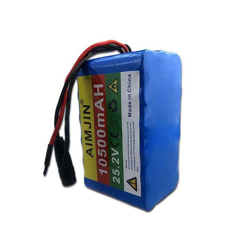 

NEW 24V 10.5Ah 6S3P 18650 rechargeable lithium-ion battery 25.2V 10500mAh/lithium-ion battery pack,with 20A BMS